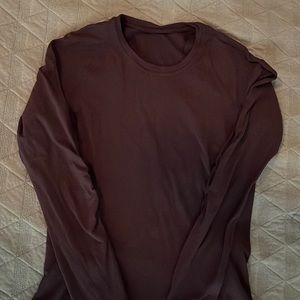 Lululemon long sleeve running shirt size 8